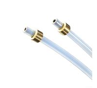 Tube en acier inoxydable pour circuits haute pression de machine à expresso, ID2 OD4 mm, conçu pour la compatibilité avec les interfaces de plomberie standard (400 mm)