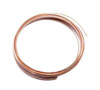 Tube en acier inoxydable, Soudure au cuivre, fil émaillé, fil conducteur ultrafin en bobine de cuivre T2, ligne nue(1.2mm 10Meters)