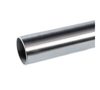 Tube en acier inoxydable V4 A Main courante ronde en acier inoxydable poli grain 220 - Différents diamètres et longueurs disponibles jusqu'à 2 m (Longueur : 1900 mm - 190 cm)