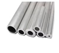 Tube en aluminium OD 3 4 5 6 7 8 9 10 11 12 13 14 15 16 17 18 20 21 22 23 24 25 26 28 29 30mm rond en alliage d'aluminium 6061, tuyau métallique(Length 100mm 1pc,8x2mm)