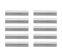 Tube en aluminium rond et droit, outils de support de robot, 10 pièces, arbre structurel léger et durable pour la protection du châssis robotique, diamètre extérieur de 10 mm,