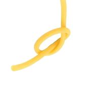 Tube en caoutchouc jaune haute résilience - Bande élastique de 1 à 10 mètres for utilisation en laboratoire, durable et facile à nettoyer, 1 pièce(3metersx14mmx18mm)
