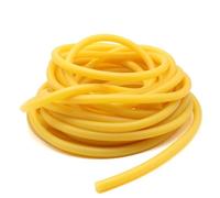 Tube En Caoutchouc Latex Naturel 1~10M, ID 1.6~18mm OD 3.2~22mm, Bande De Tube En Caoutchouc, Ceinture De Tension Pour La Maison, L'hôpital, Le Laboratoire(5 meters,ID 18mm x OD 22mm)