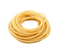 Tube en caoutchouc latex naturel - Tube en caoutchouc élastique industriel de 33 pieds pour laboratoire, hôpital, maison - 6 mm x 9 mm