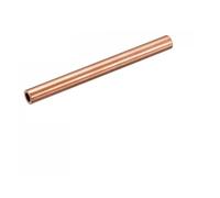 Tube en cuivre droit, diamètre extérieur 32 mm à 54 mm, longueur 245 mm, paroi épaisse, tube rond en cuivre de 1,5 mm à 3 mm, tube ACR en cuivre for réfrigération, 1 pièce(32x1.5mm)