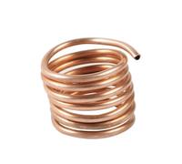 Tube en cuivre enroulé, T2 Copper Tubing Coil 1.8-25mm OD For Refrigeration And Air Conditioning 1m Length(4x1mm)