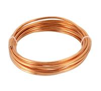 Tube en cuivre T2 de 3 mètres, diamètre extérieur 3-7 mm, épaisseur de paroi 1 mm(OD 7mm)