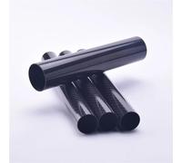 Tube en Fiber de carbone brillant sergé de 100mm de long, 4 pièces, accessoires for drones OD4 5 6 8 10 12 14 16 18 20 30mm(30x28mm)