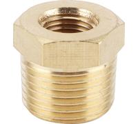 Tube en laiton -adaptateur réducteur NPT -femelle -adaptation 3/8 -pouce -mâle à 1/8 -pouce -femelle pour gazole à eau