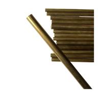 Tube en laiton H62 de diamètre extérieur 11 mm, 12 mm, 13 mm, 14 mm, 15 mm, paroi mince 0,2 mm, tube en laiton creux droit et capillaire(245mm,11x0.5mm)