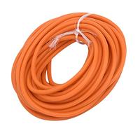 Tube en Latex de Fronde, Corde élastique de Tube en Latex de 32,8 Pieds de 1,7 mm ID / 4,5 mm OD pour la Remise en Forme de Chasse en Plein air de catapulte de Fronde (Arancio)