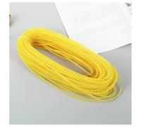 Tube en maille solide Deco Flex avec fil argenté 42 m x 4 mm - Tuyau extensible - Tuyau de Noël pour le bricolage - Ruban en maille pour couronnes Cyberlox CRIN Crafts - Décoration DIY