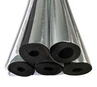 Tube en Mousse 95.0 cm Tuyau D'isolation Isolation ID 15-120 mm Feuille D'aluminium Manchon D'isolation Ignifuge Antigel Épaisseur 20 mm pour Équipements de Fitness(48.0 mm(1-7/8"))