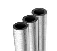 Tube en mousse d'isolation de tuyau auto-adhésif 0,39 pouces d'épaisseur, 1 pièce(0.79x3")