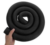 Tube en Mousse D'Isolation de Tuyau, Tube en Mousse Souple Flexible, Isolation des Tuyaux en Caoutchouc 1.8m Longueur pour Isolation de Tuyau pour Support de Poignée, Guitare(25mmx9mmx1.8m)