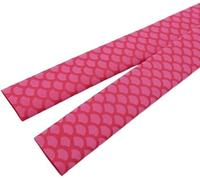 Tube en plastique Plus de détails Tube thermorétractable antidérapant for canne à pêche, lot de 1/3/5 pièces, gaine isolante for poignée de vélo, protection imperméable for raquette, rouge, diamètre 2
