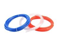 Tube en PU de 10 mètres, tuyau for composants pneumatiques, diamètre extérieur 4 mm, 6 mm, 8 mm, 10 mm, 12 mm, for compresseur(Red 10 meters,12x8mm)