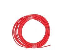 Tube en silicone 4 x 6 mm, 20 m, rouge flexible pour pompe à capteur, refroidisseur d'eau et machine de découpe