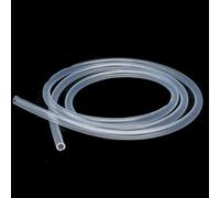 Tube en silicone flexible transparent transparent, ID 0,5 1 2 2,5 3 4 5 6 7 8 mm, tube de qualité alimentaire, tuyau en silicone, 1 pièce(1m x 1mm X 2MM)