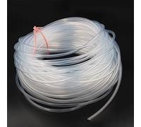 Tube en silicone, manchon de protection flexible et transparent for tube fin, tuyau en caoutchouc de silicone de qualité alimentaire, 0,3x0,8 mm à 9x10 mm, 1 pièce de 10 m(7 * 8mm)