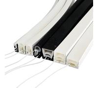 Tube en silicone néon LED flexible et étanche - Longueurs personnalisables for l'éclairage extérieur(White,0616-3meters)