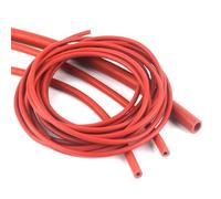 Tube en Silicone rouge Orange 2/4/10M I.D2~32mm, résistant à la chaleur, for réservoir de carburant Automobile, Tube de refroidissement sous vide, pompe à Air, tuyau en caoutchouc souple(2M_8X10MM)