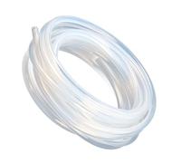 Tube en silicone souple - 5 m, diamètre intérieur 8 mm, diamètre extérieur 10-16 mm, tube en caoutchouc transparent for transfert par pompe et usage général(10mmx8mm)