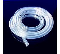 Tube en Silicone, Tube en Silicone Grand diamètre - Options de qualité Alimentaire de 6 mm à 44 mm, Tuyau Transparent de 1 m