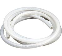 Tube en silicone, tube flexible en caoutchouc transparent, conduit réticulé à carreaux for transfert de liquide et de gaz, 3,3 pi / 1 m(10 * 18mm)
