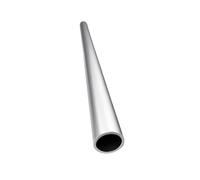 Tube en titane TA2, paroi 1mm 500mm, léger, haute plasticité, intensité thermique élevée, for équipement sous vide à haute température, 2 pièces(OD 18mm)