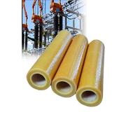 Tube enroulé en fibre de verre, tube en bakélite résistant aux hautes températures, manchon creux for applications à haute température(OD 2.2cm -ID 1.8cm)