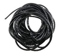 Tube enrouleur spiralé pour câbles, Tube d'emballage flexible en spirale for organisateur de fil - 4 mm x m Solution gestion câbles durable for PC et systèmes Home Cinéma