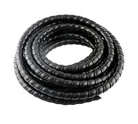 Tube enrouleur spiralé pour câbles, Tube d'enveloppe de câble en spirale Flexible-protecteur cordon découpable for PC, TV-organisateur Durable et ignifuge(2mx10mm)