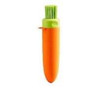 Tube Éplucheur d'Ail Outil de pelage avec brosse de nettoyage intégrée | Retire la peau de l'ail pour Femmes Hommes Adultes Seniors Cuisine BBQ Fête Piscine Camping Pique-nique