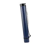 Tube extensible télescopique pour affiche, porte-documents - Pour cartes, peinture, papier, fournitures artistiques - Bleu foncé