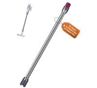 Tube Extension Compatible avec Dyson V12 Detect Slim & V10 Digital Slim, 74cm Tige Rigide Télescopique en Aluminium - avec Dégagement Rapide, Remplacement pour Tuyau d'Aspiration (Gris)