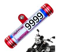 Tube Fiscal pour Moto - Conteneur d'immatriculation cylindrique Robuste, Porte-Documents étanche | Moto, Scooter, Tourisme, navetteur, Voyage, extérieur, véhicule, papiers, sécurité, Stockage