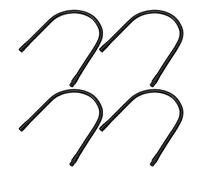 Tube Flexible en Aluminium, 4 Pièces Col de Cygne, 45cm, 10mm de Diamètre, pour Lampe de Bureau, Raccords d'Éclairage