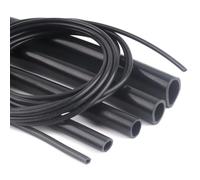 Tube Flexible En Silicone Noir For Pompe À Air D'aquarium, Tuyau En Caoutchouc Souple Résistant À La Chaleur, Tuyau De Réservoir De Carburant À Haute Pression, 1M ID 1~23mm(ID 9mm x OD 12mm)