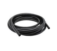 Tube Flexible noir en Silicone de qualité 1~10m, tuyau d'irrigation d'air for Aquarium, connecteur d'eau, jardin, pompe d'étang à poissons(3 METERS_ID 7MM X OD 10MM)