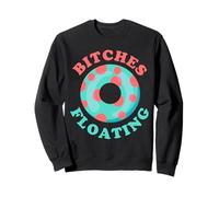 Tube flottant amusant pour fête de piscine Sweatshirt