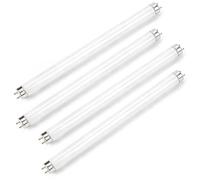 Tube Fluorescents T8 450mm 15W/ 600mm 18W, Blanc Froid 6500K, Base G13, Éclairage d'Urgence à Faible Consommation d'Énergie, Adapté pour Cuisine, Salle de bains, Armoire, Garage (4pcs, 600mm 18W)