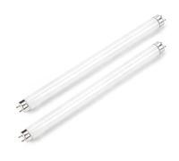 Tube Fluorescents T8 450mm 15W/ 600mm 18W, Blanc Froid 6500K, Base G13, Éclairage d'Urgence à Faible Consommation d'Énergie, Adapté pour Cuisine, Salle de bains, Armoire, Garage (2pcs, 450mm 15W)