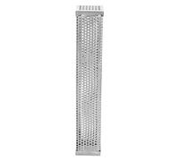Tube Fumeur BBQ Inox 304 30,5cm, Carré et Triangulaire, Accessoire Barbecue Pour Gril Électrique et Charbon - Résistance Température, Anti - Roulis, Usage Polyvalent Extérieur (Rectangle 5,9x5,9