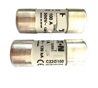 Tube fusible C22G125-G100-G80-G63-G50-G40-G32-G25 22x58mm(C22G63 63A)