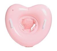 Tube gonflable, anneau de natation gonflable en forme de cœur portable avec poignées - Faites un tube de natation pour bébé pendant plus de 6 mois d'accessoires de jeu aquatique pour River Lake