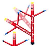 Tube gonflable de rechange de 2,1 m pour danseuse avec souffleur (uniquement compatible avec les souffleurs INFDECOYA ) (manchon bonhomme de neige)