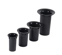 Tube guide haut-parleur pour une meilleure réponse des basses, tailles de trou ouvert 53 mm/70 mm/85 mm/100 mm, design ABS pour une amélioration ultime du son (diamètre du trou 85 mm)