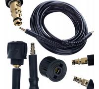 Tuyau haute pression 10m Rosfix Click-Click pour Kärcher K2-K7 + rallonge
