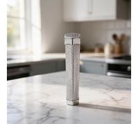 Tube hexagonal en acier inoxydable de 30,5 cm pour fumée de bois, boîte en métal sans soudure pour barbecues électriques à gaz, accessoire de cuisine en plein air pour infuser une saveur riche dans la